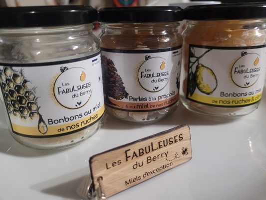 BONBONS AU MIEL DE NOS RUCHES 3 PARFUMS © Elise Besse-Joulin