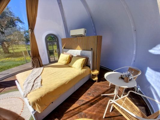 Intérieur Bulle © van Hoof