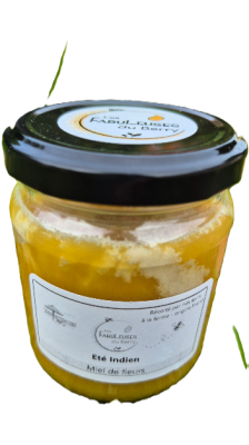 Miel de fleurs Eté Indien, édition limitée, 250g © Elise Besse-Joulin