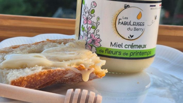 Miel de fleurs de printemps, crémeux, 250g © Elise Besse-Joulin