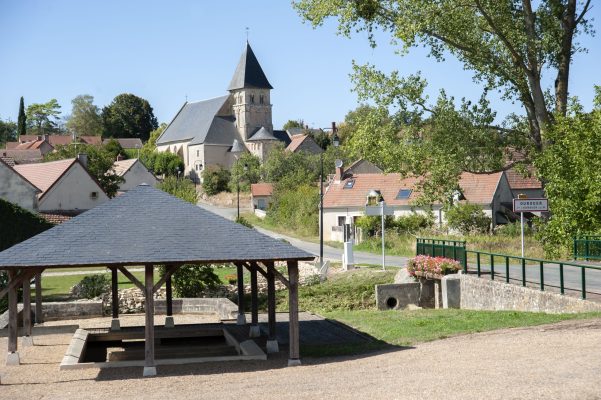 Ourouer les Bourdelins © Pays Loire Val d'Aubois opération cofinancée avec le soutien de l’UE