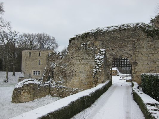 Tour de Sully sous la neige © Tour de Sully