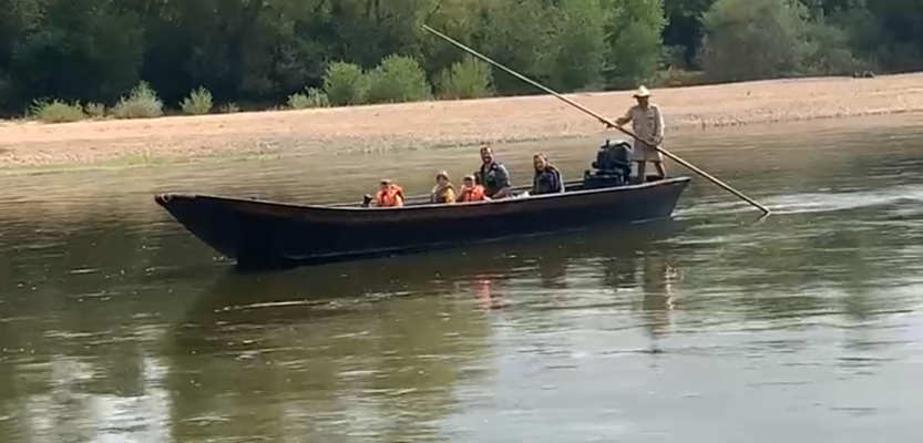 à la rencontre des oiseaux en bateau au Bec d'Allier © INSTANT NATURE